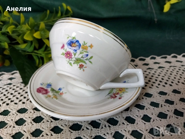 Старинни френски сетове от Версай , снимка 4 - Чаши - 53270145