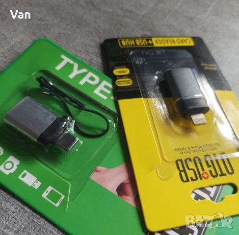 Преходник за Iphone и Андроид за флашка и клавиатура, снимка 2 - Резервни части за телефони - 44114638