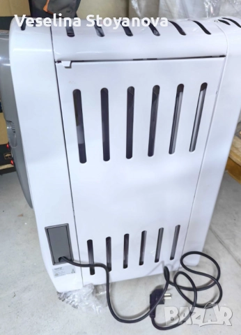 Маслен радиатор Taurus Taureg с регулируем термостат,светлинен индикатор 1500/2000/2500W, снимка 2 - Радиатори - 52650582