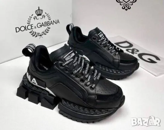 висококачествени дамски маратонки Dolce&Gabbana , снимка 6 - Маратонки - 47604342