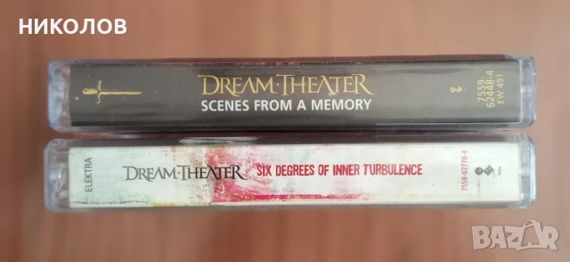 DREAM THEATЕR, снимка 4 - Аудио касети - 51031785