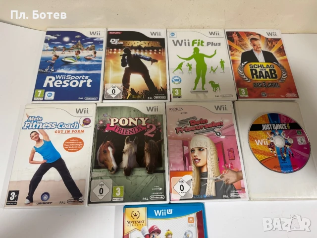Nintendo Wii с 9 игри, снимка 7 - Nintendo конзоли - 50578259