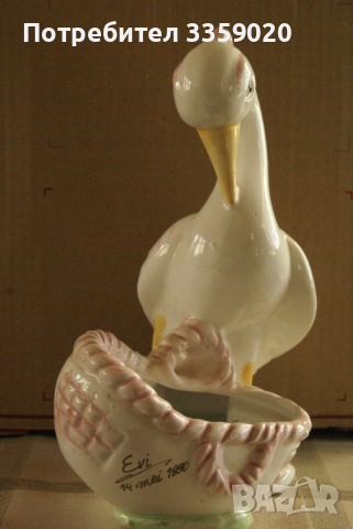 продавам керамична фигура, снимка 3 - Антикварни и старинни предмети - 36462364