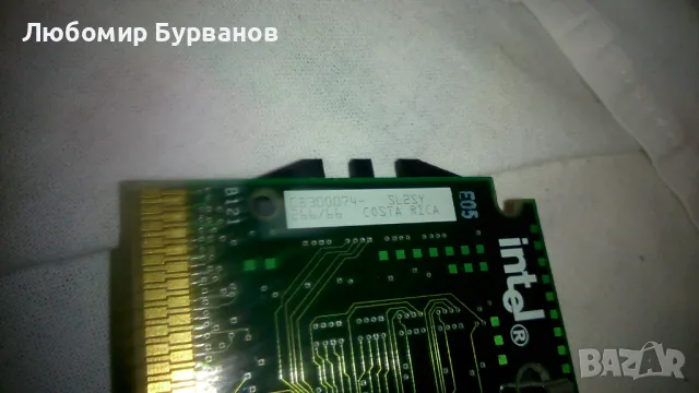  CELERON ретро процесор на слот, снимка 3 - Процесори - 48321085