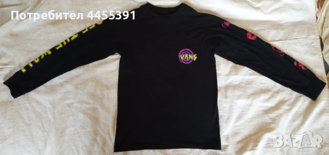 Тениска с дълъг ръкав Vans