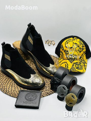 ✨Versace уникални комплекти✨, снимка 10 - Мъжки боти - 43605567