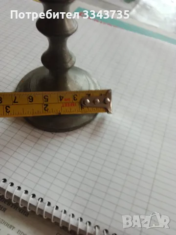 Голям бокал за вино калаена сплав., снимка 3 - Антикварни и старинни предмети - 50232398