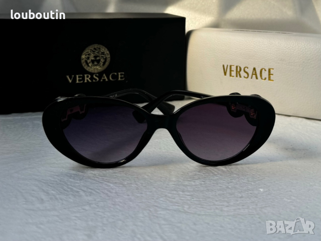 Versace 2023 дамски слънчеви очила котка, снимка 7 - Слънчеви и диоптрични очила - 44884860