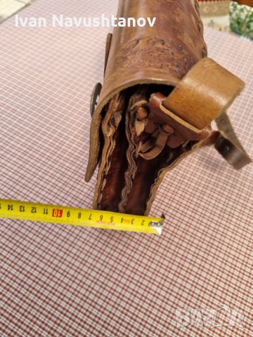 Дамска чанта от естествена кожа/гьон, снимка 7 - Чанти - 40645309