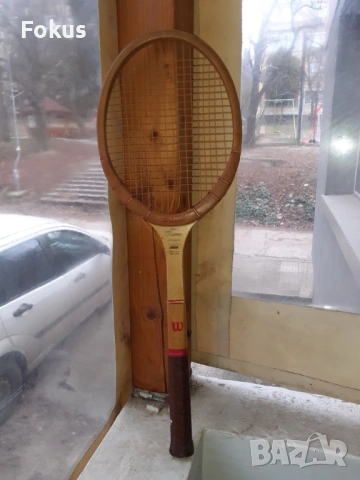 Стара колекционерска ракета за тенис Dunlop Maxply, снимка 5 - Антикварни и старинни предмети - 53389614