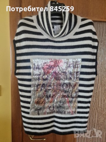 Оригинален пуловер Marc Cain, снимка 5 - Блузи с дълъг ръкав и пуловери - 44005388