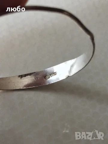 Стара СРЕБЪРНА КИТАЙСКА ГРИВНА ПРОБА СРЕБРО 0,990, снимка 5 - Други ценни предмети - 50254052