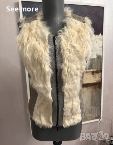 GUSTAV елек кожа с агнешка кожа S