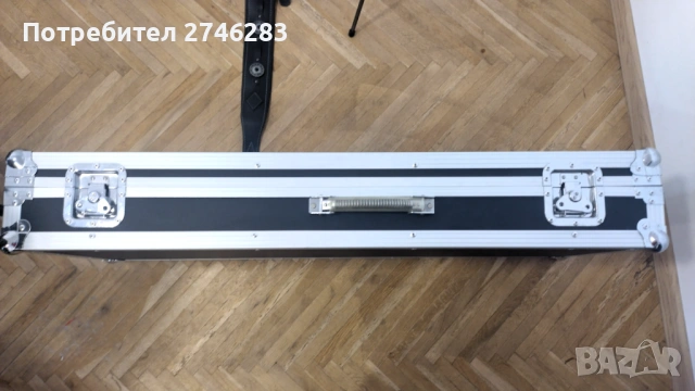 Китара LTD EC-256 с твърд куфар за китара Harley Benton Flight Case Wood, снимка 6 - Китари - 53272340