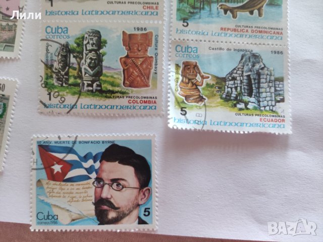 Пощенски марки от Куба , снимка 3 - Колекции - 40618147