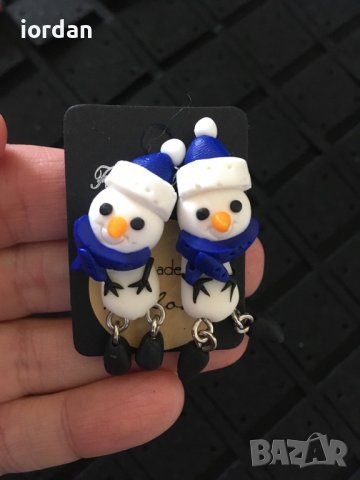 Хендмейд обици , снимка 2 - Обеци - 43254745