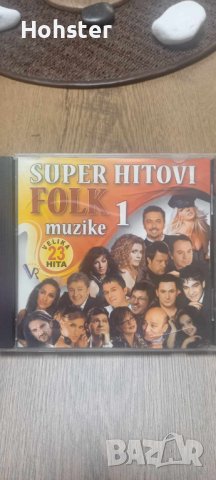 Super Hitovi Folk Muzike 1- Dragana Mirkovic, Jelena Karleusa, Mile Kitic, Viki, Sinan Sakic, Indira, снимка 1 - CD дискове - 43421451