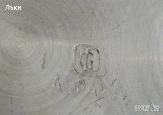 Посребрени чинии,релеф,печат,комплект от 7 броя. , снимка 8 - Антикварни и старинни предмети - 52665227