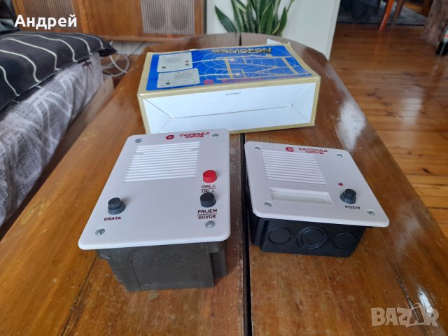 Стар домофон #6, снимка 2 - Антикварни и старинни предмети - 42960752