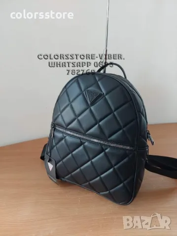 Черна раница Guess-SG113U, снимка 2 - Раници - 47413480