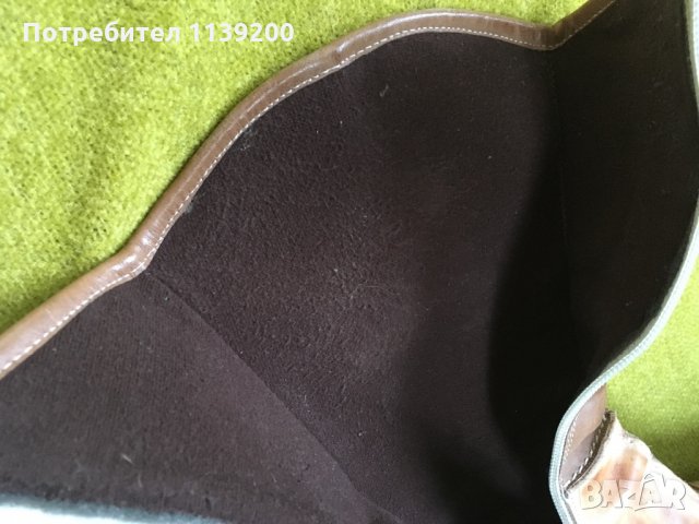 Дамски ботуши 37 тип каубойски бохо естествена кожа бежово и кафяво, снимка 4 - Дамски ботуши - 34943462