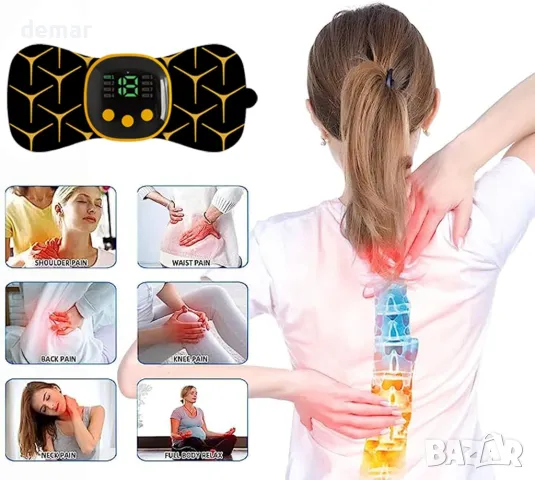 Мини масажор, Портативен уред за облекчаване на болки, снимка 2 - Масажори - 49791937