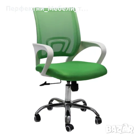 Да ни е цветно!Работни детски офис столове за компютър ПРОМО- тюркоаз,циклама,лайм,син, снимка 5 - Столове за офис - 48211065