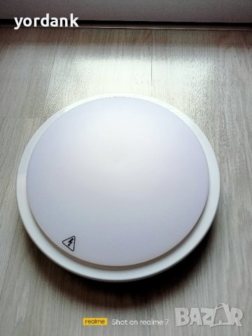 Плафон с микровълнов датчик 24W IP54, снимка 6 - Лампи за баня - 43146780