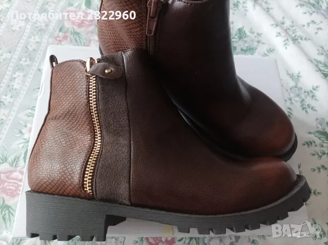 Нови 36 номер боти, снимка 6 - Дамски боти - 48337619