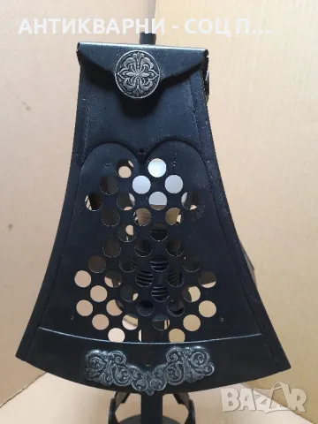 Стара Метална Настолна Лампа., снимка 3 - Антикварни и старинни предмети - 48299755