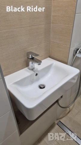 Мивка керамична IDEAL STANDARD Cube Connect къса проекция 55см , снимка 3 - Мивки - 53135233