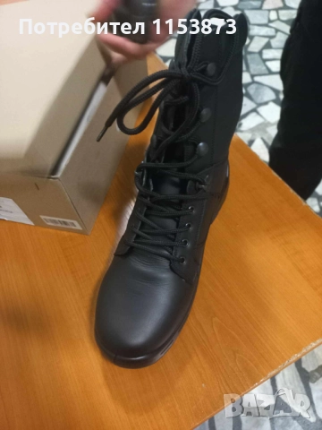 Полицейски мъжки кубинки Производство град Стара Загора, снимка 7 - Мъжки боти - 52744100