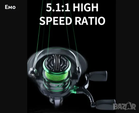 Макара за спининг с метална шпула и стоп лагер Osako, снимка 5 - Макари - 47709575