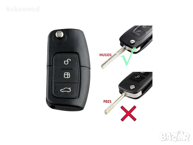 Кутийка за ключ за Ford Fiesta MK6, снимка 4 - Части - 47601780