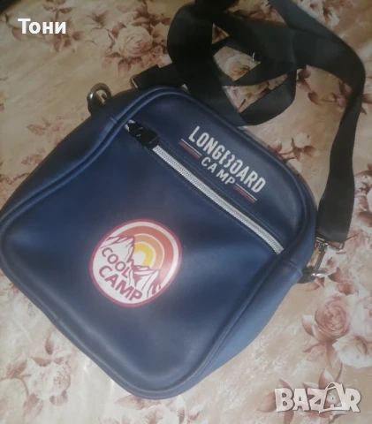 LongBoard Нова Кожена Мъжка Чанта , снимка 4 - Чанти - 53434958