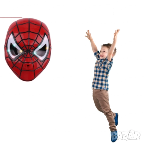 Детска светеща маска, SPIDERMAN, снимка 3 - Други - 52069925