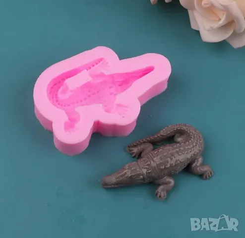 Молд крокодил, снимка 3 - Форми - 48790199