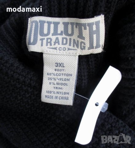4XL /5XL Нов  мъжки пуловер Duluth Trading, снимка 6 - Пуловери - 43024858