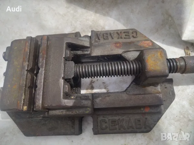 Голямо професионално шлосерско менгеме CEKABА Размери на челюстта Захват max. 100mm, снимка 9 - Менгемета - 49940231