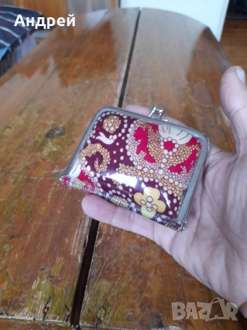 Старо дамско портмоне #32, снимка 2 - Портфейли, портмонета - 52309364