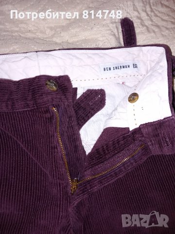 Мъжки джинси от средно едро кадифе.Размер 28., снимка 2 - Панталони - 39224174