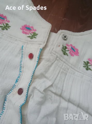 Автентична Женска Риза Сукман Народна Носия 