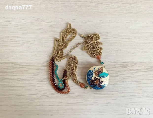 Ретро колие реколта 80-те Германия, снимка 8 - Колиета, медальони, синджири - 49558683