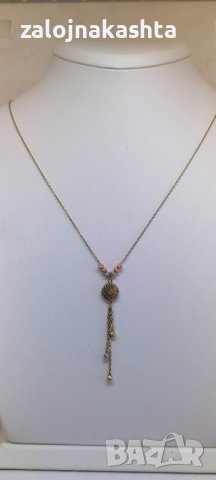 Ново Златно колие-2,35гр/14кр, снимка 4 - Колиета, медальони, синджири - 40119947