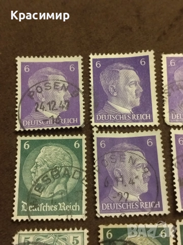 Дойче Райх., снимка 13 - Филателия - 52632445