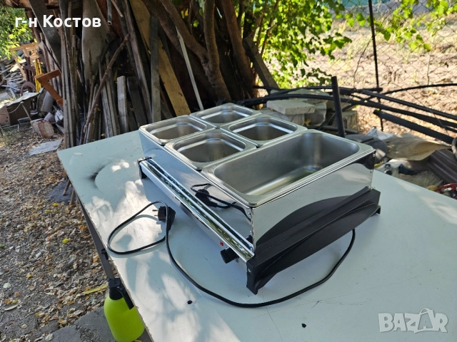 Толо Бен-мари със сух нагревател отдолу 1бр. гастронорми 1/3-10см. дълбочина , снимка 2 - Обзавеждане на кухня - 51824772