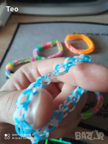 Гривнички от ластик за ръка , снимка 2 - Гривни - 50807509