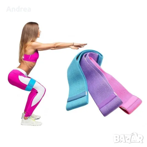 3 броя тренировъчни ластици с различна трудност, снимка 3 - Фитнес уреди - 49624974