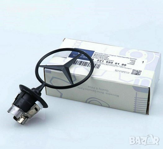 Емблема звезда за Mercedes Benz Black, снимка 4 - Аксесоари и консумативи - 28019342