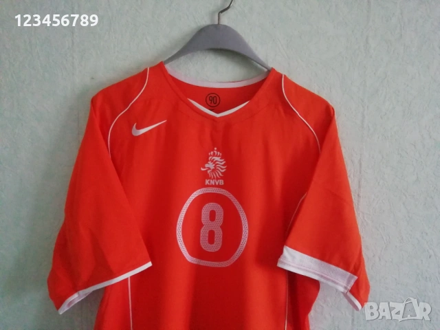 Netherlands Davids Nike T90 оригинална фланелка футболна тениска екип Холандия Давидс Holland, снимка 4 - Тениски - 50869739